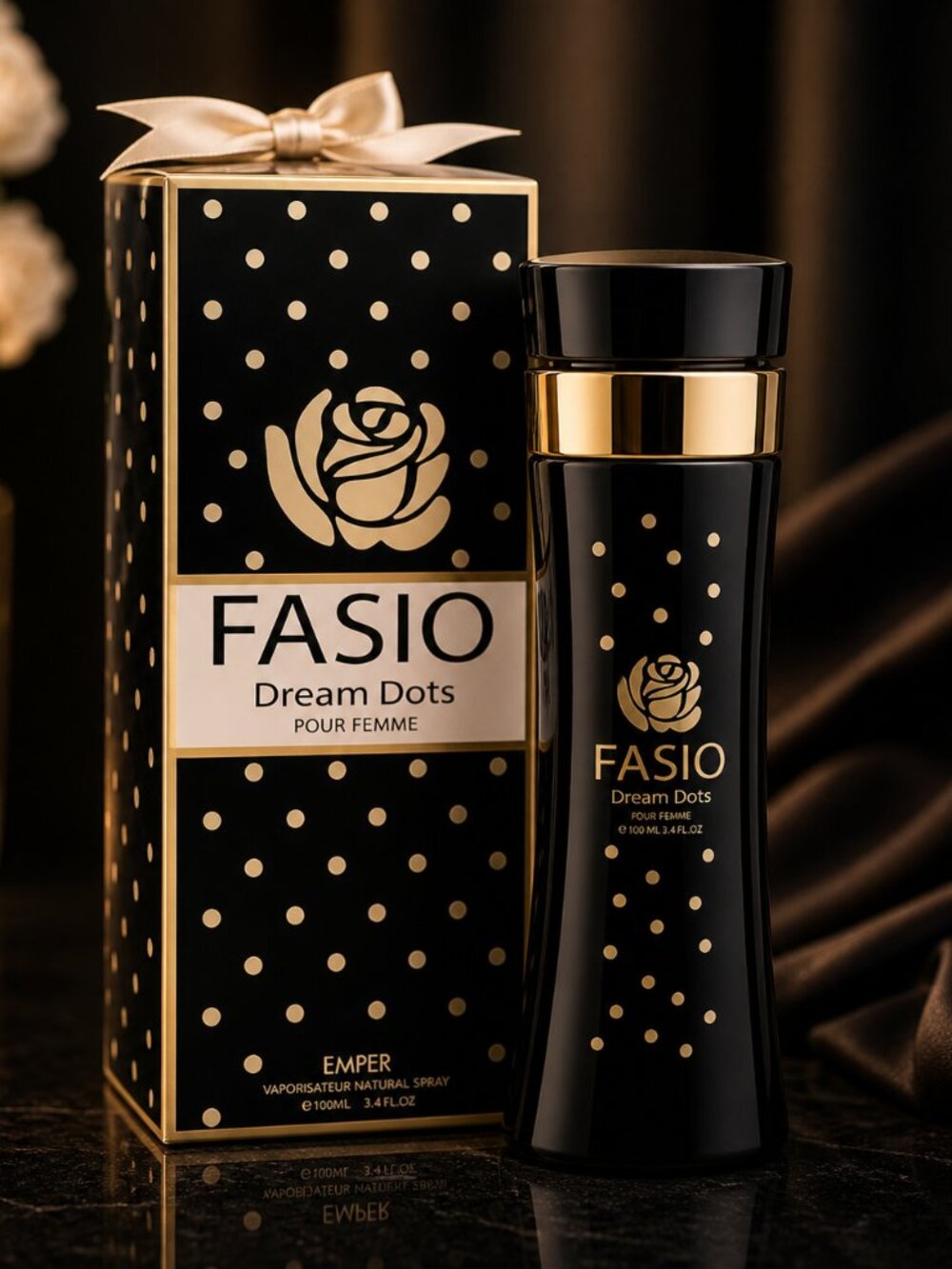 Emper Fasio dream Dots Eau De pafum For Woman 3.4 Oz
